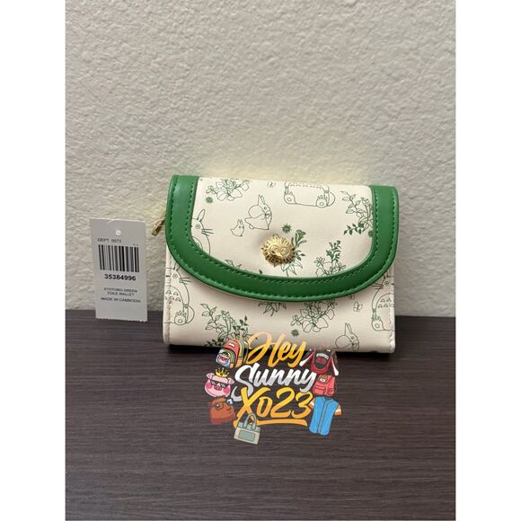 Ghibli Handbags - Studio Ghibli My Neighbor Totoro Botanical Wallet